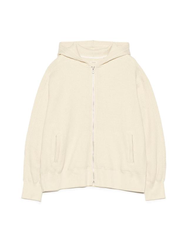나나미카 나나미카 Zip-Up Thermal Hoodie 써멀 후드 집업 3컬러 S25FH071 착용컷