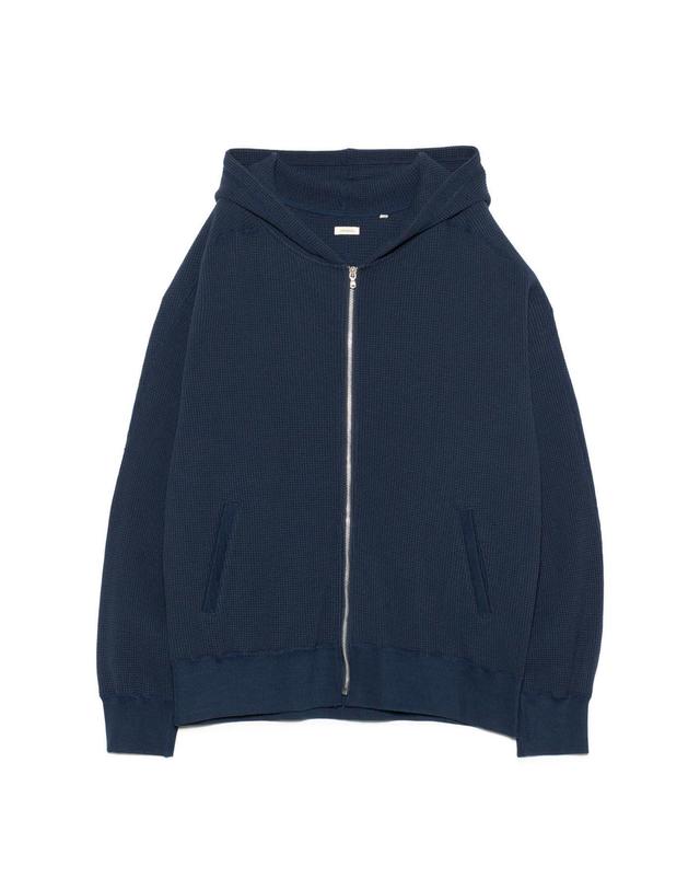 나나미카 나나미카 Zip-Up Thermal Hoodie 써멀 후드 집업 3컬러 S25FH071 착용컷
