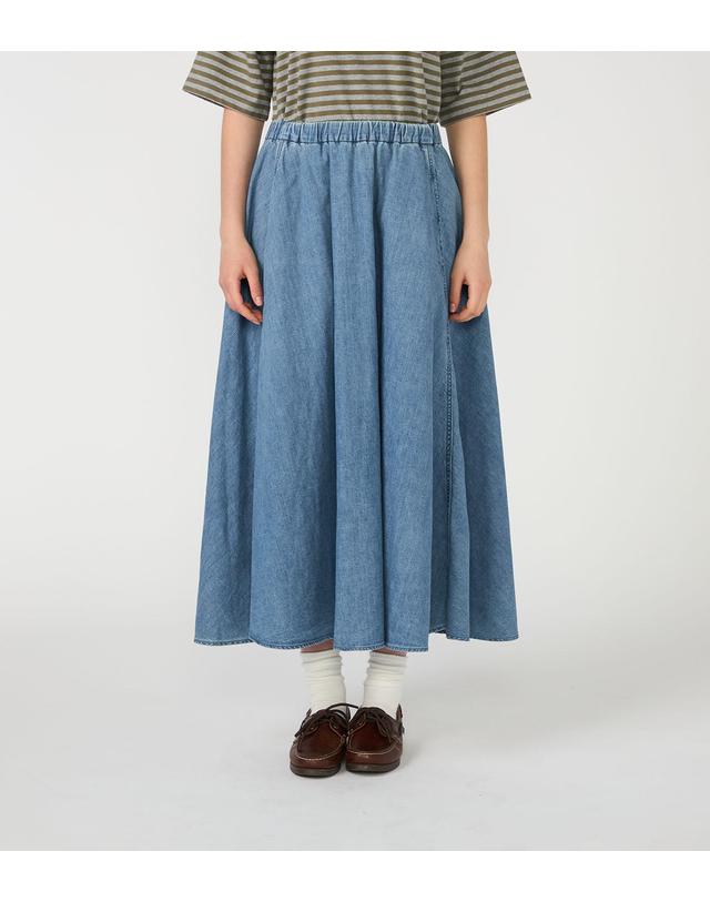 나나미카 나나미카 Light Denim Circular Skirt 데님 스커트 2컬러 S25SE088 착용컷