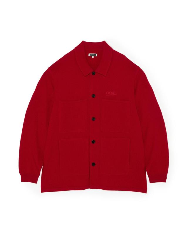 나나미카 나나미카 OOAL Wool Knit Cruiser Jacket 울 니트 자켓 3컬러 S26FA027 착용컷