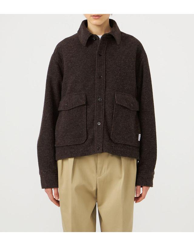 나나미카 나나미카 OOAL WINDSTOPPER Sliver Knit Jacket 2컬러 S26FA028 착용컷