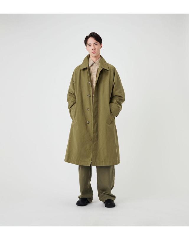 나나미카 나나미카 Cotton CORDURA WINDSTOPPER Balmacaan Coat 발마칸 코트 S26FB041 착용컷