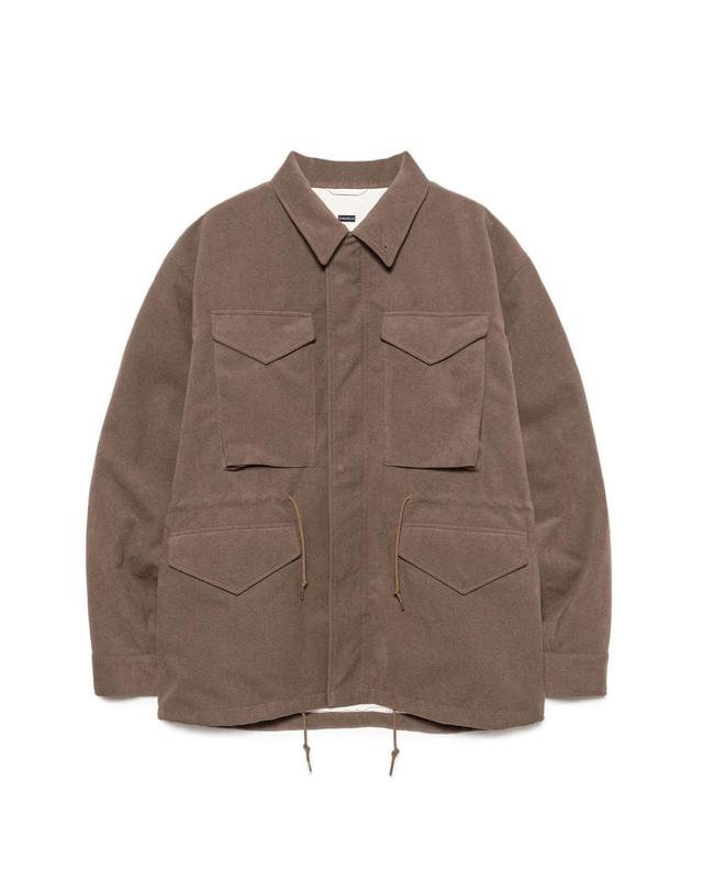 나나미카 나나미카 Synthetic Leather Field Jacket 필드 자켓 2컬러 S26FA049 착용컷