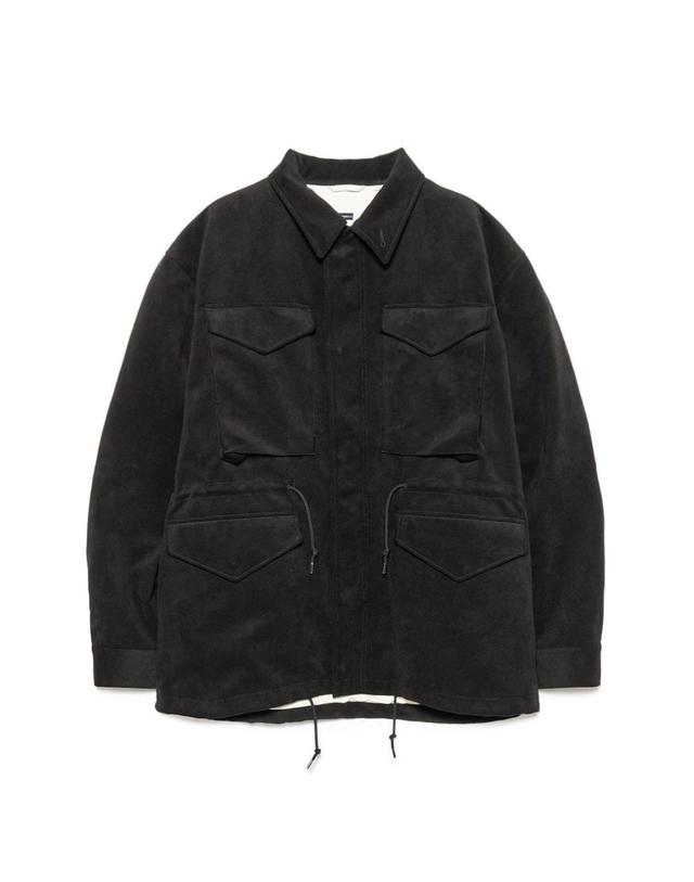 나나미카 나나미카 Synthetic Leather Field Jacket 필드 자켓 2컬러 S26FA049 착용컷