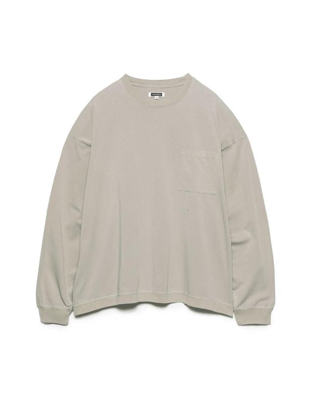나나미카 나나미카 OOAL Long Sleeve Pocket Tee 롱 슬리브 포켓 티셔츠 S26FT022 착용컷