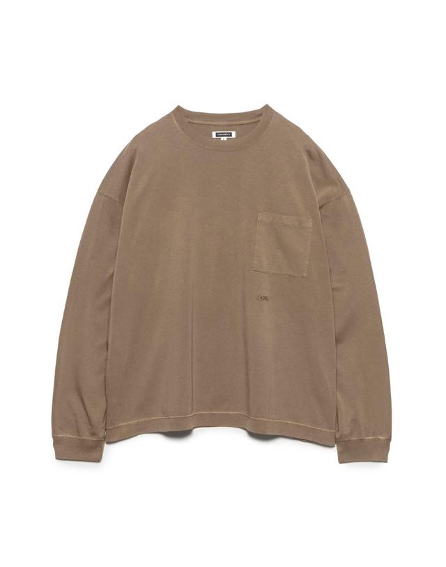 나나미카 나나미카 OOAL Long Sleeve Pocket Tee 롱 슬리브 포켓 티셔츠 S26FT022 착용컷