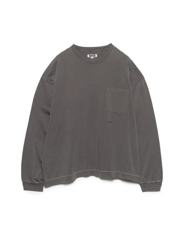나나미카 나나미카 OOAL Long Sleeve Pocket Tee 롱 슬리브 포켓 티셔츠 S26FT022 착용컷