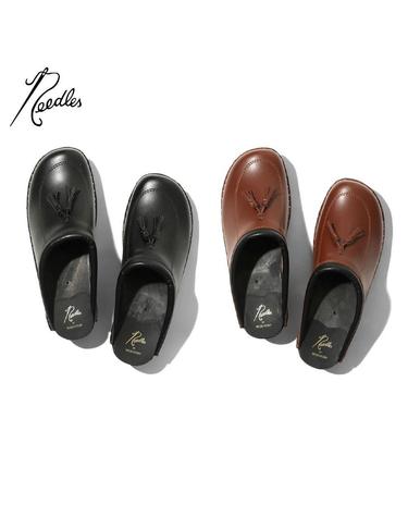 니들스 NEEDLES 스웨디쉬 클로그 Swedish Clog Tassel Smooth 2컬러 SX526