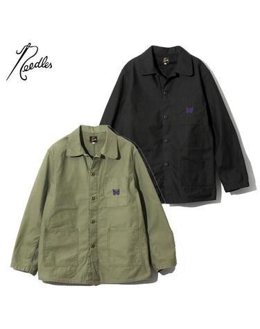 니들스 NEEDLES 커버올 자켓 Coverall Reversed Sateen 2컬러 SX168