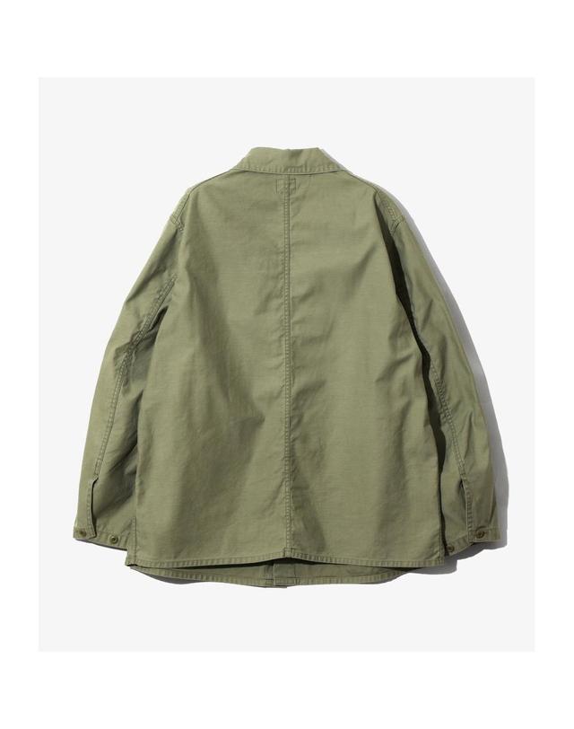 니들스 니들스 NEEDLES 커버올 자켓 Coverall Reversed Sateen 2컬러 SX168 착용컷