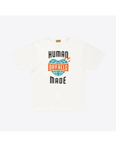 휴먼메이드 그래픽 반팔 티셔츠 (화이트) HM30TE004