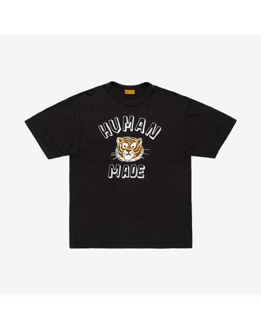휴먼메이드 그래픽 반팔 티셔츠 (블랙) HM30TE019