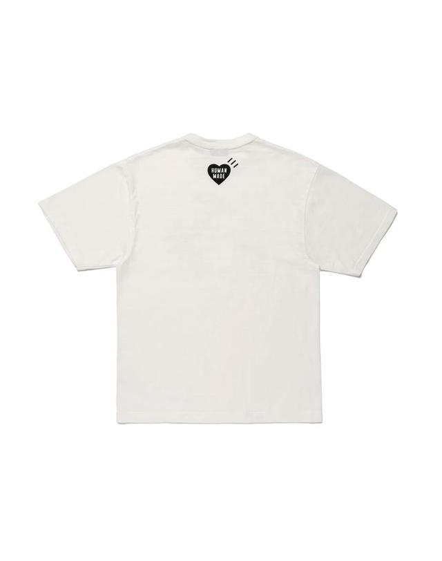 휴먼메이드 휴먼메이드 그래픽 반팔 티셔츠 (화이트) HM30TE020 착용컷