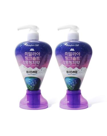 히말라야 핑크솔트 담은 펌핑치약 브라이트닝 화이트 라벨 285g x 3개