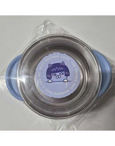 [보리보리] 카카오프렌즈 안전핸들투명논슬립뚜껑스텐대접 1p