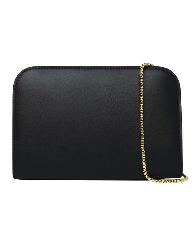 살바토레 페라가모 [명품] Ferragamo 페라가모 미니백 218352 0771651 NERO 여성 클러치백 진한 그레이 착용컷