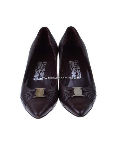[중고명품] Ferragamo 페레가모 브라운 구두