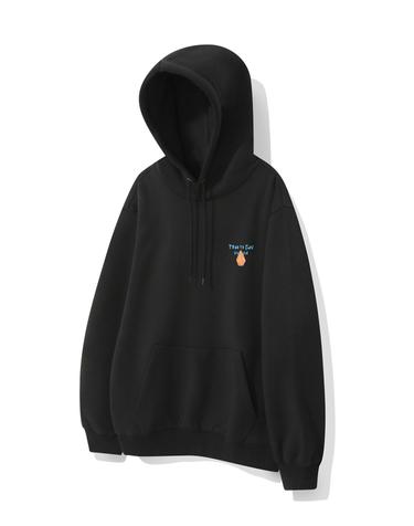 볼컴 레인보우 후디 블랙