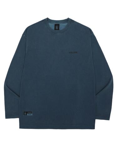 볼컴 웨이브 긴팔 티셔츠(네이비)_VA264TL001DN