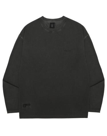 웨이브 긴팔 티셔츠(차콜)_VA264TL001CH