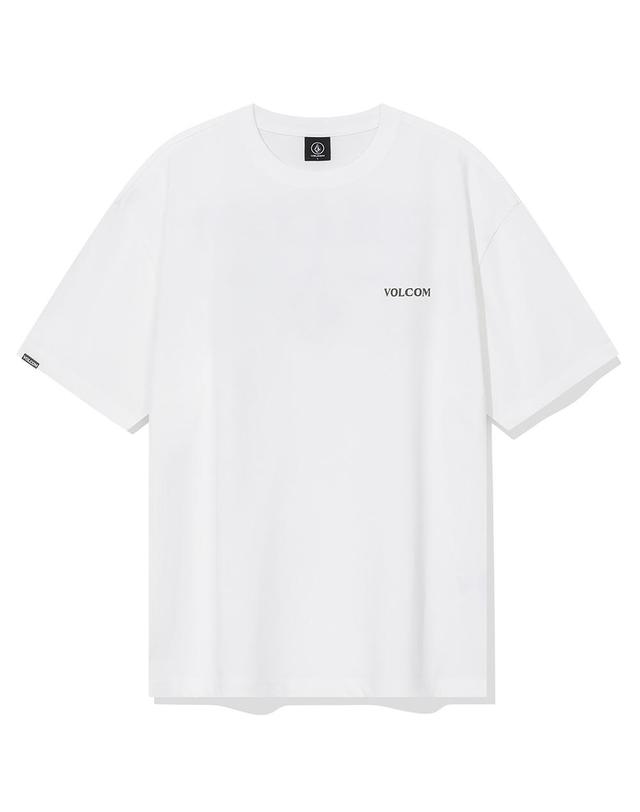 볼컴 캠프 스토니 오버핏 반팔티(화이트)_VA262TS005WH 착용컷