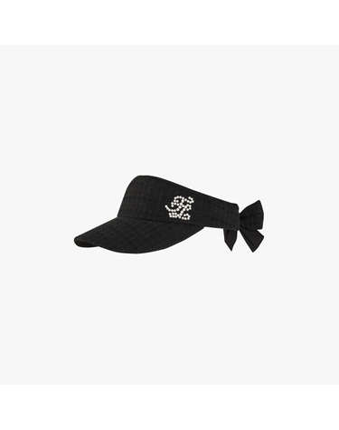 트위드 바이저 (블랙)