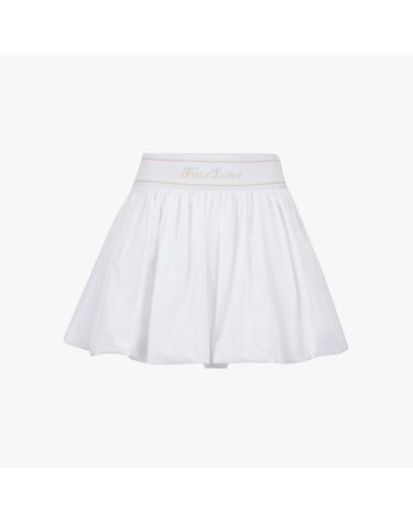 밴드 벌룬 스커트 (화이트)