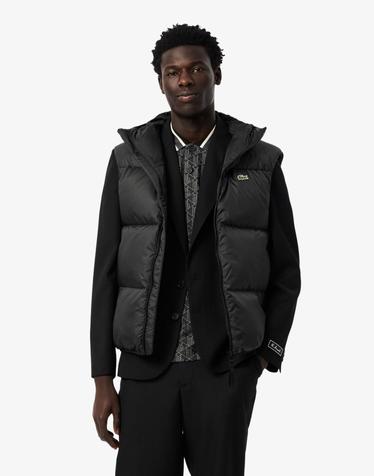 [라코스테 공식] 남성 립스탑 덕다운 베스트 BH2895-55N 031