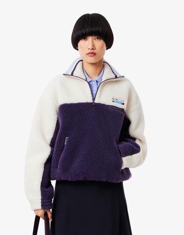 [라코스테 공식] 여성 폴라폴리스 하프집업 스웻셔츠 SF5266-55N AIE