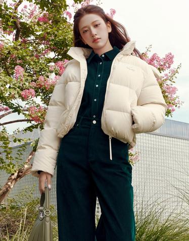 [라코스테 공식] 여성 코듀로이 와이드 팬츠 HF8429-55N YZP