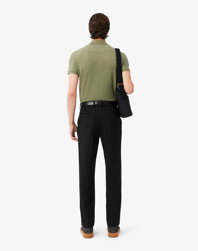 라코스테 [라코스테 공식] 남성 울 팬츠 HH8503-55N 031 착용컷