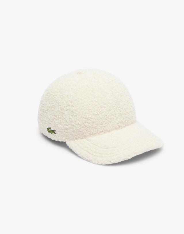 라코스테 [라코스테 공식] 여성 플리스 볼캡 RK5687-55N XFJ 착용컷