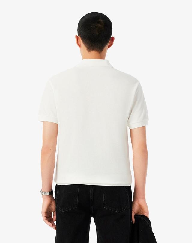 라코스테 [라코스테 공식] 남성 라코스테 뱃지 반팔 폴로셔츠 PH8307-55N 70V 착용컷