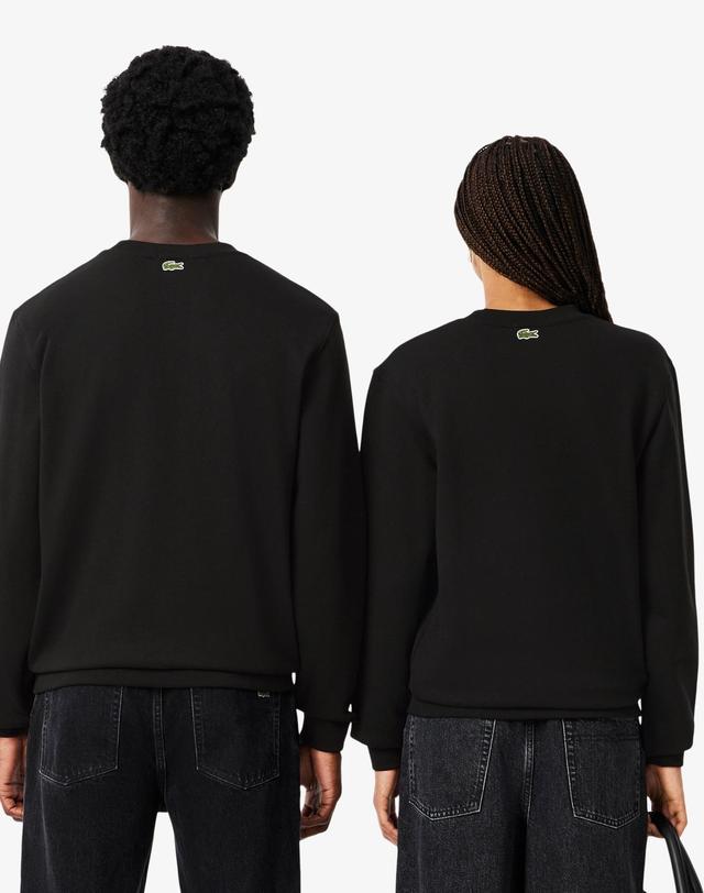 라코스테 [라코스테 공식] 남성 소프트 브랜딩 크루넥 스웻셔츠 SH2736-55N 031 착용컷