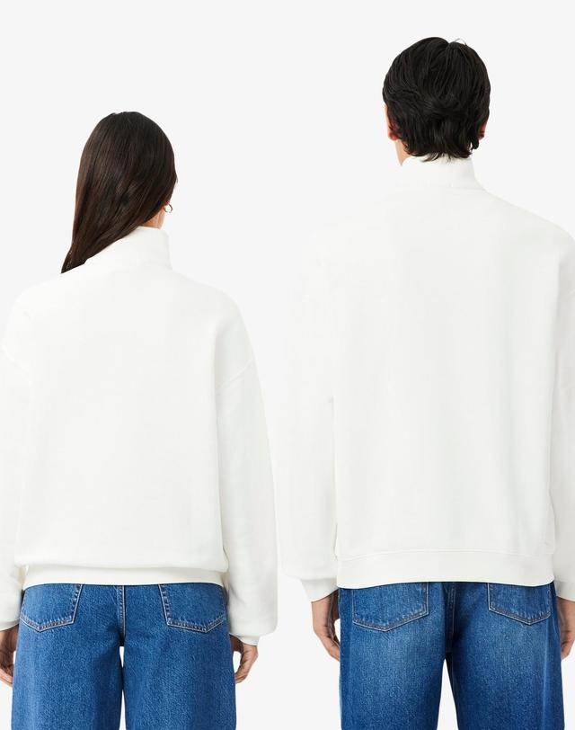 라코스테 [라코스테 공식] 남성 루즈핏 반집업 풀오버 SH7759-55N 70V 착용컷