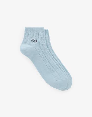 [라코스테 공식] 여성 케이블 앵클 삭스 RA034E-56G HBA