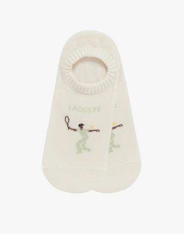 [라코스테 공식] 여성 테니스 그래픽 노쇼 삭스 RA199E-56G 056