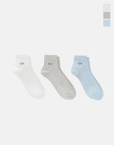 [라코스테 공식] 여성 스카시 앵클 삭스 RA196E-56G 3종 택1