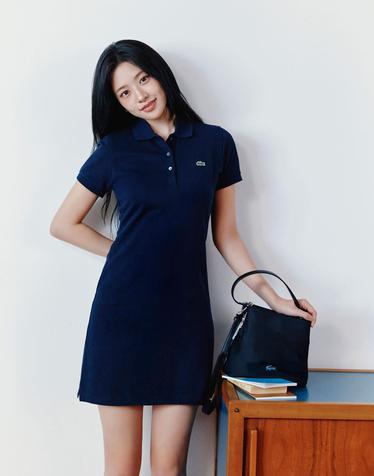 [라코스테 공식] 여성 라코스테 애티튜드 스몰 버킷백 NF5382K56G 000
