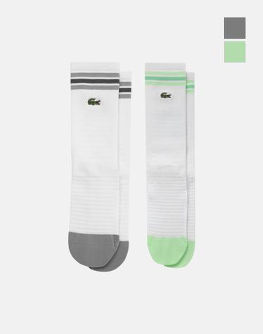 [라코스테 공식] 공용 라이트핏 러닝 삭스 RA135E-56G 2종 택1