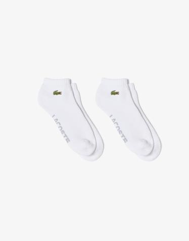 [라코스테 공식] 남성 스포츠 쿠셔닝 앵클 양말 2P 번들 RA2653-56G 800