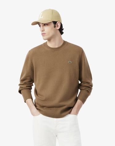 [라코스테 공식] 남성 방모 크루넥 풀오버 AH2916-56N SIX