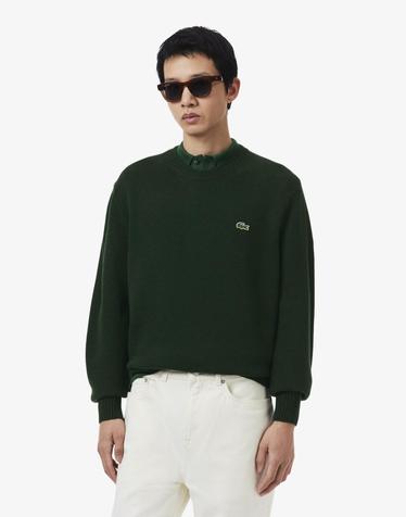 [라코스테 공식] 남성 방모 크루넥 풀오버 AH2916-56N YZP
