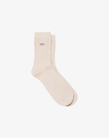 [라코스테 공식] 여성 케이블 울 중목 양말 RA152E-56N XFJ