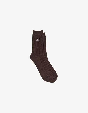 [라코스테 공식] 여성 미니 케이블 중목 양말 RA156E-56N DPD