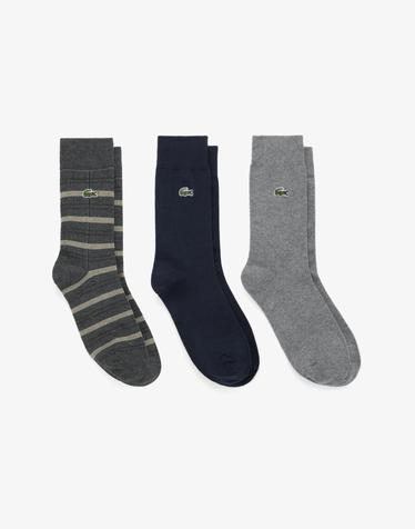 [라코스테 공식] 여성 립조직 앵클 양말 RA140B-56N CCA