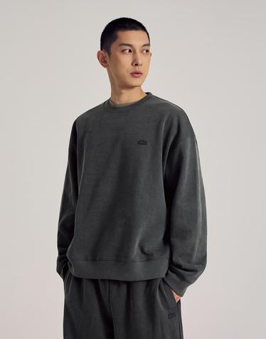 [라코스테 공식] 남성 워싱 크루넥 스웻셔츠 SH270E-56N UWC
