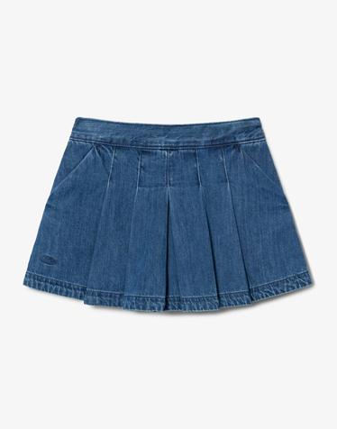 [라코스테 공식] 키즈 데님 스코트 JJ1279-56N MKU