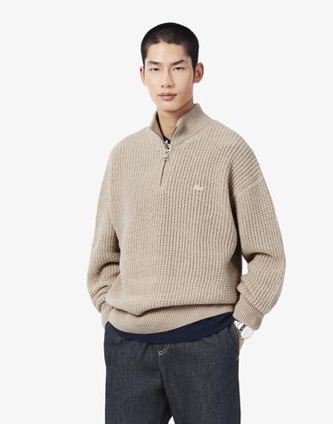 [라코스테 공식] 남성 릴렉스 핏 반집업 풀오버 AH8584-56N I18