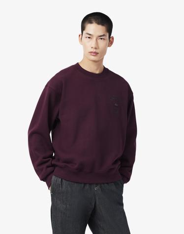 [라코스테 공식] 남성 라코스테 워딩 크루넥 스웻 셔츠 SH9785-56N 3KE